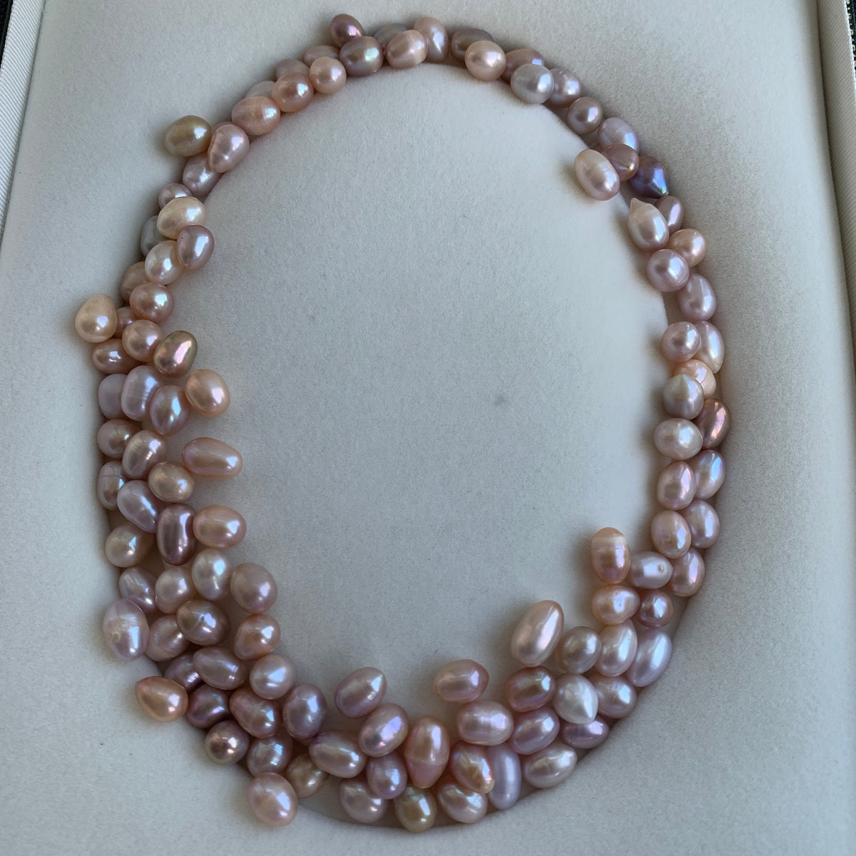 3A 1pc 8-9mm Loose Purple Rice Pearl