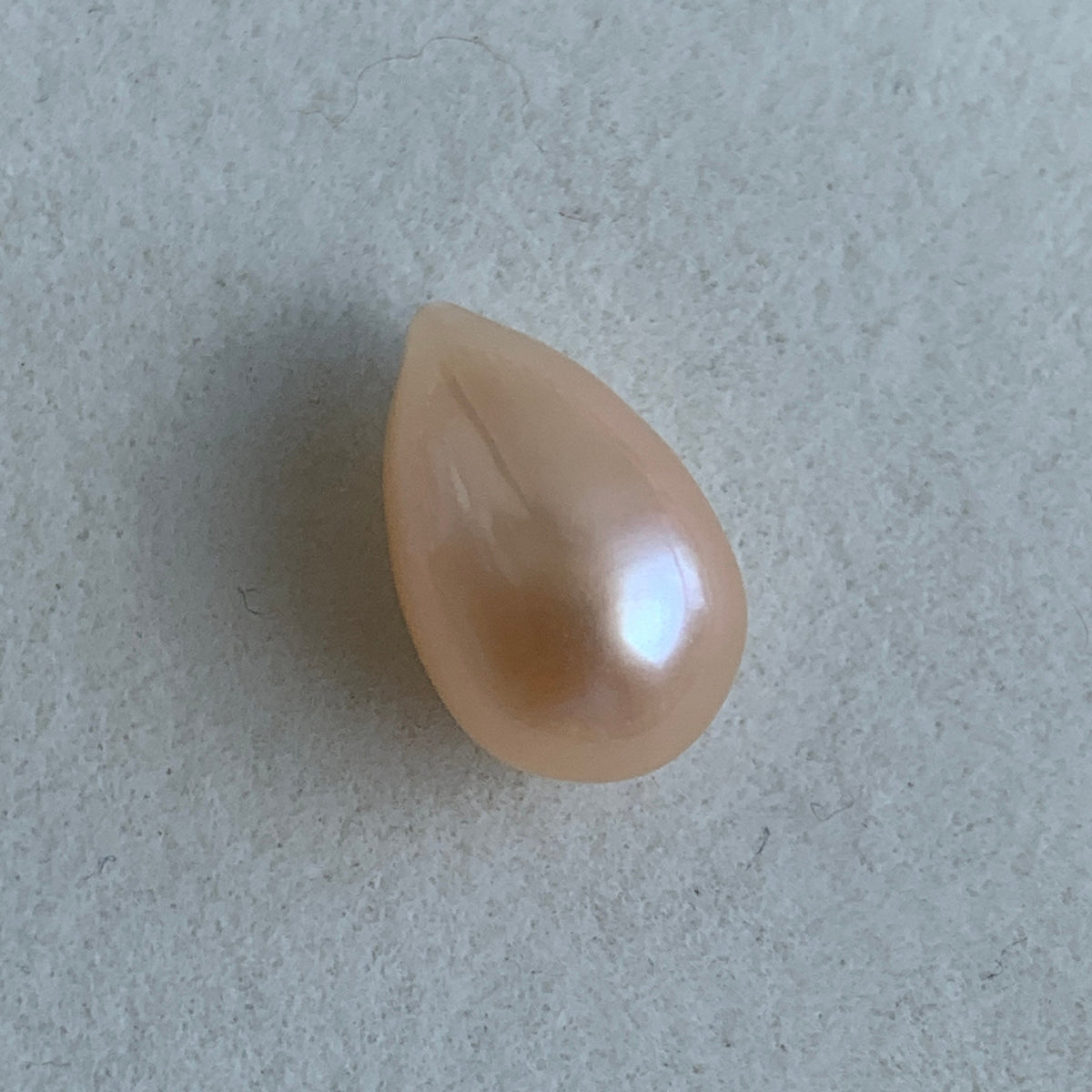 3A 1pc 8-9mm Pink Rice Pearl, Pink Oval Freshwater Pearls