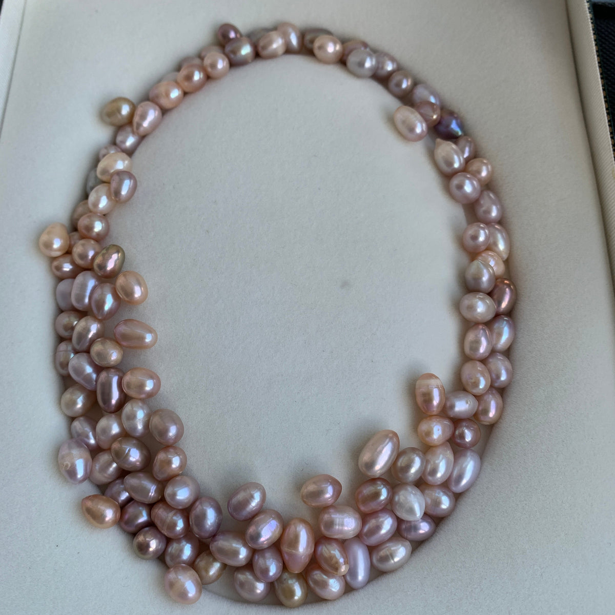 3A 1pc 8-9mm Loose Purple Rice Pearl