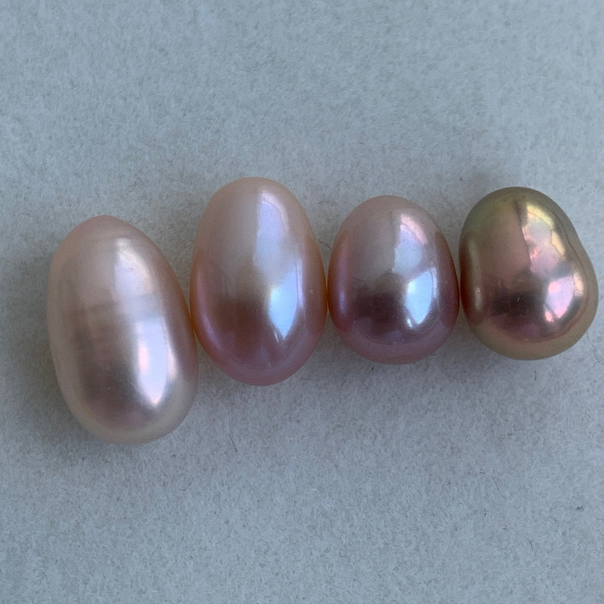 3A 1pc 8-9mm Loose Purple Rice Pearl