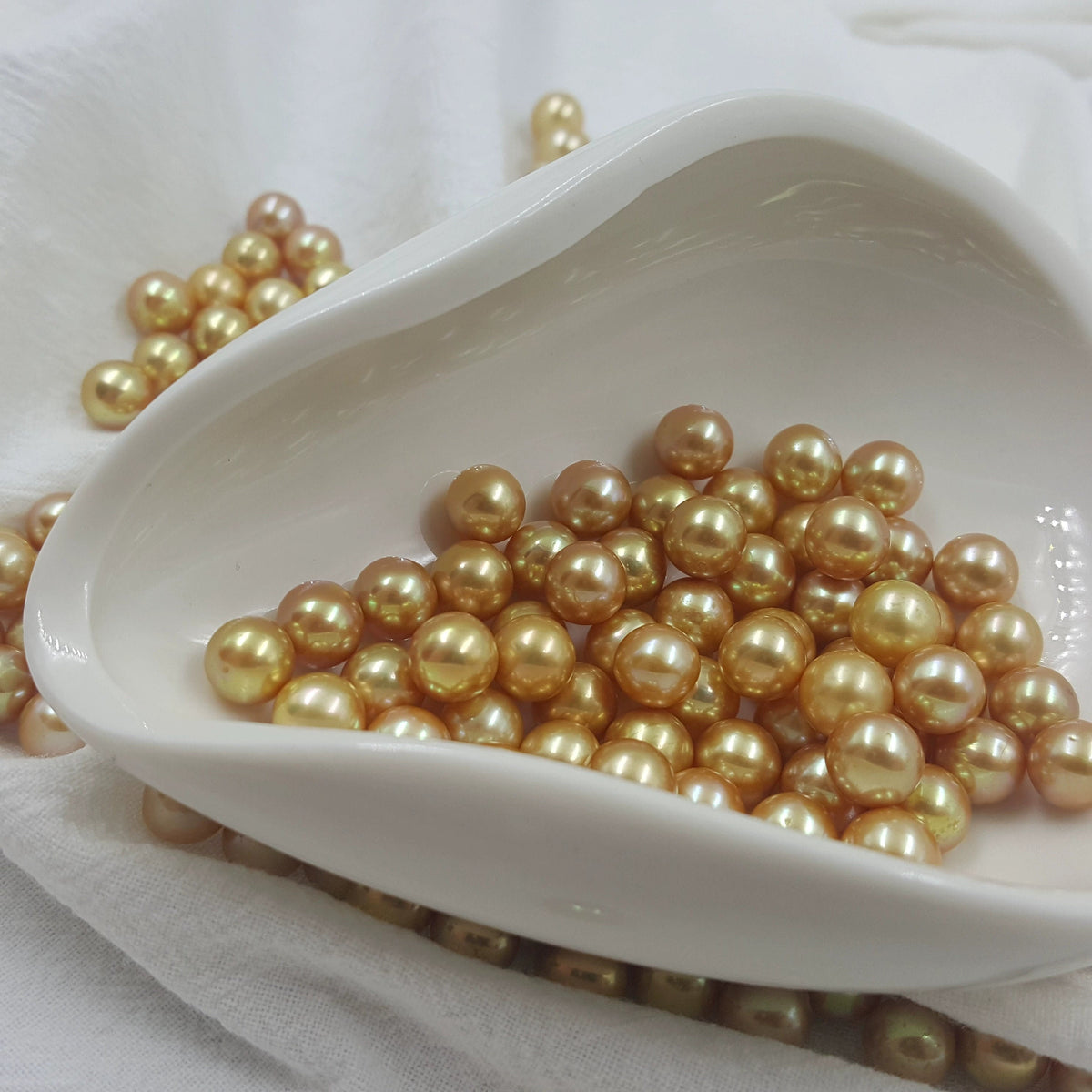 3A 1pc 3-13mm Dark Gold Freshwater Pearl