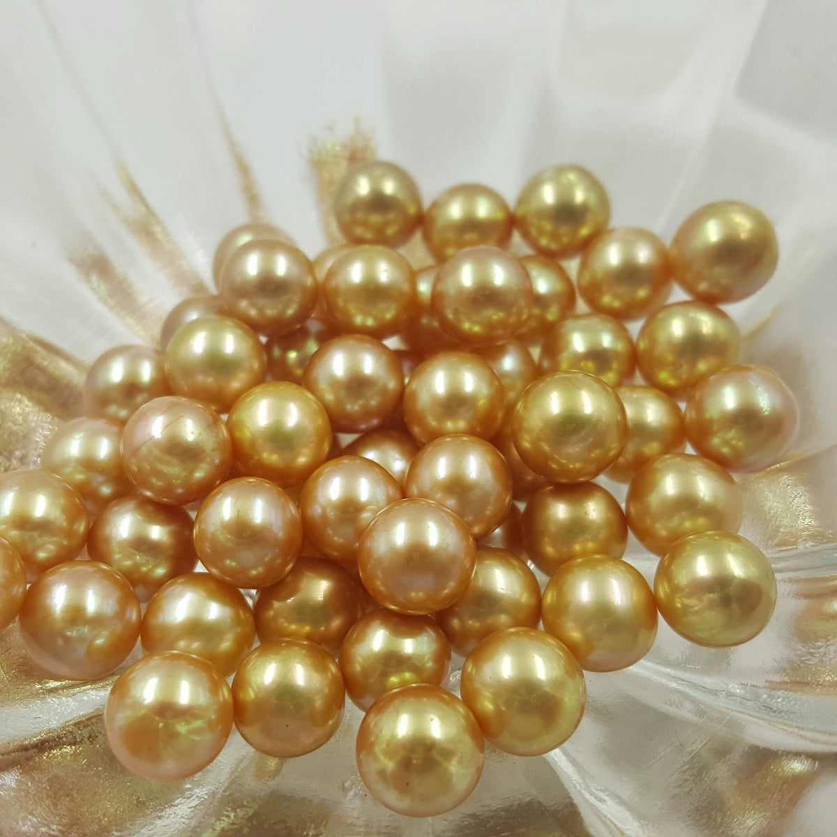 3A 1pc 3-13mm Dark Gold Freshwater Pearl