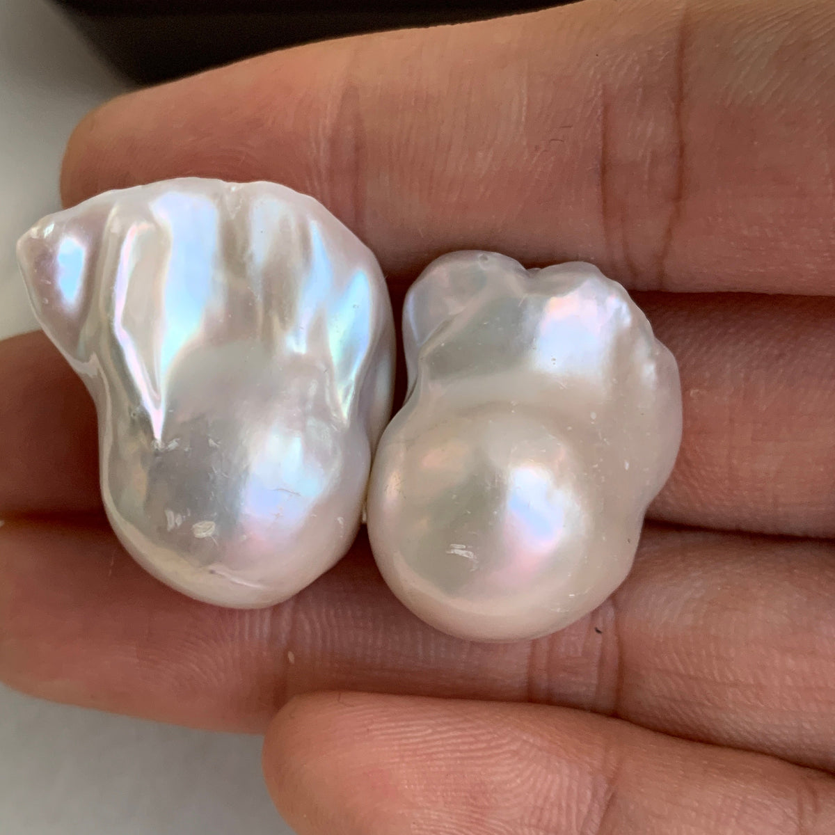 3A 1pc 14-26mm Loose Flameball Baroque Pearl