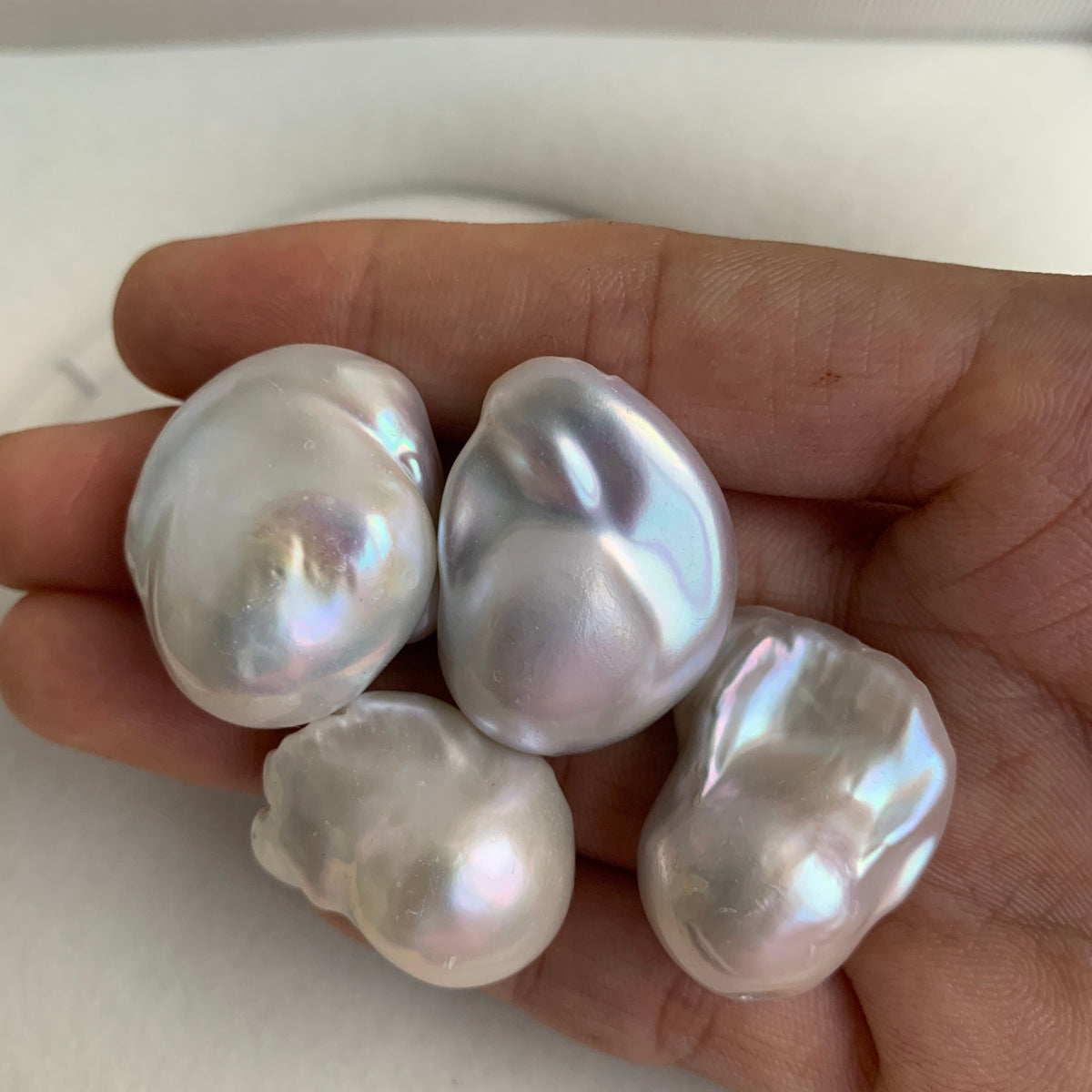3A 1pc 14-26mm Loose Flameball Baroque Pearl