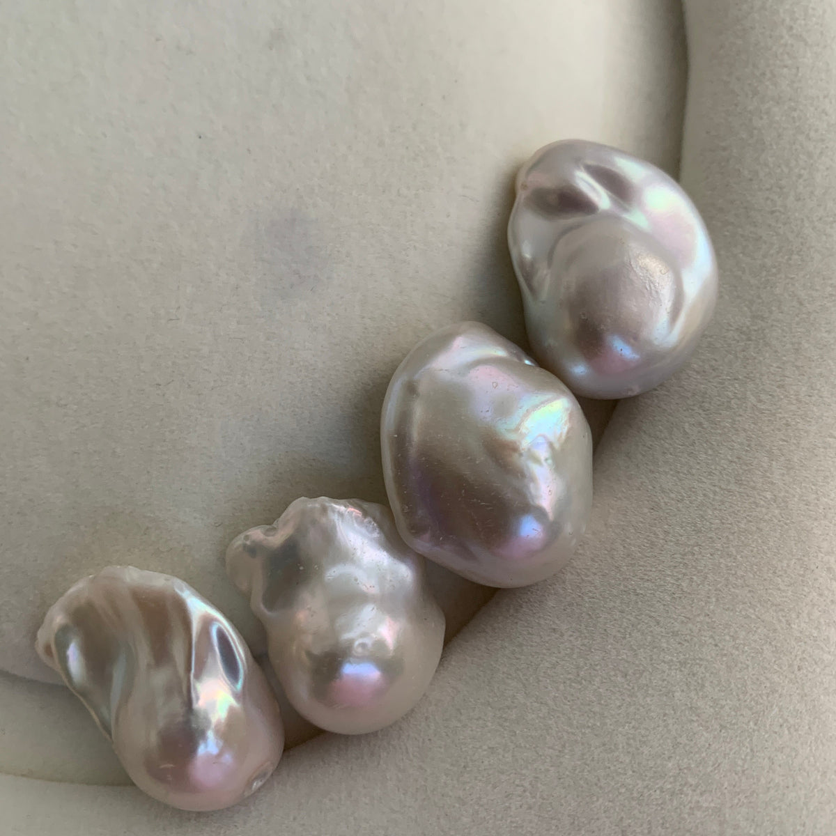 3A 1pc 14-26mm Loose Flameball Baroque Pearl