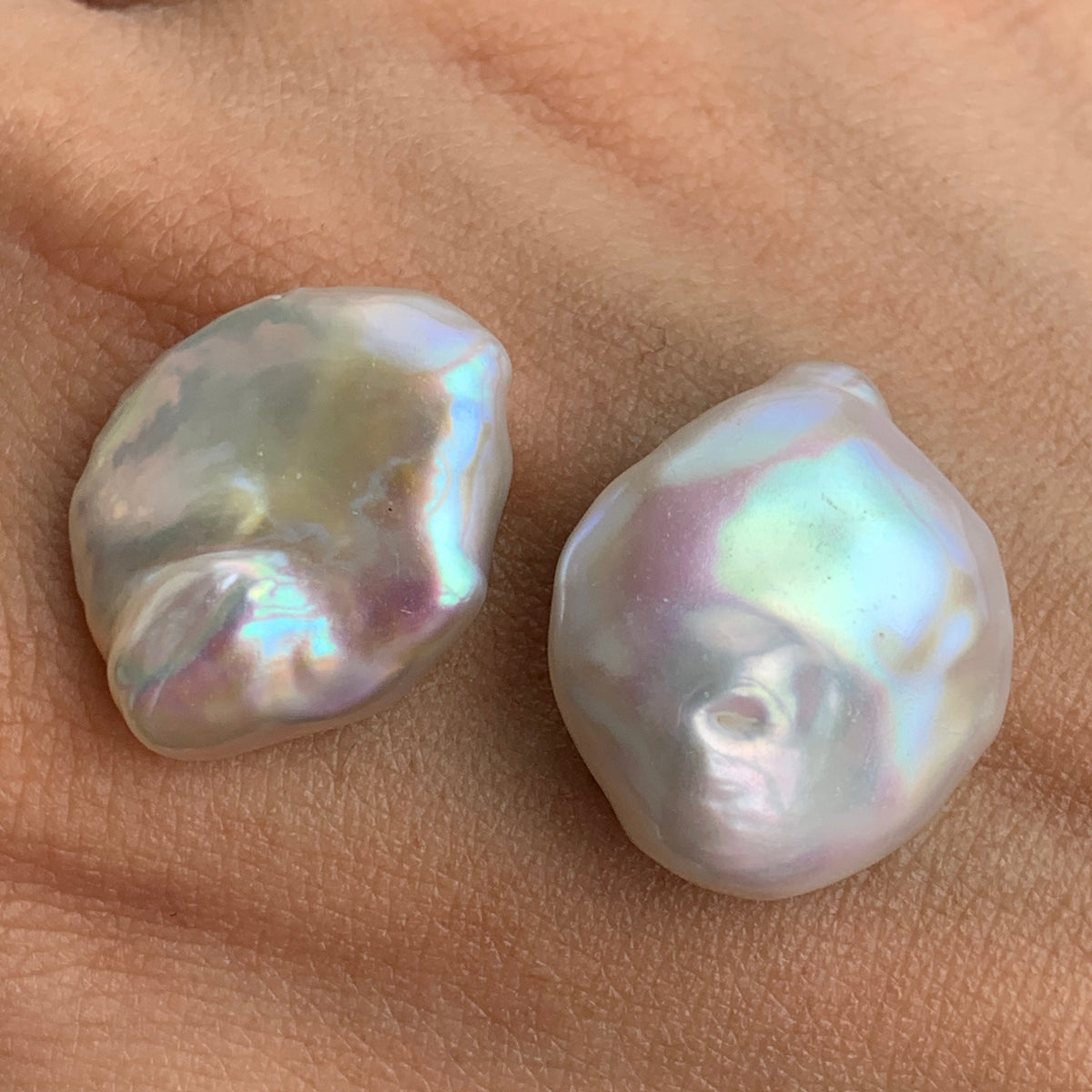4A 1pc 15-20mm Loose Keshi Pearl