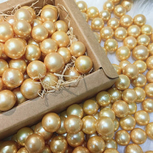 4A 1pc 7-13mm freshwater Dark gold pearls