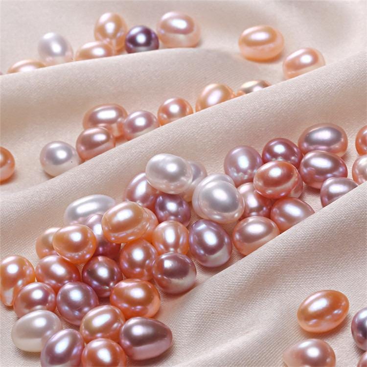 5A 1pc rice pearl 3-12mm freshwater pearls