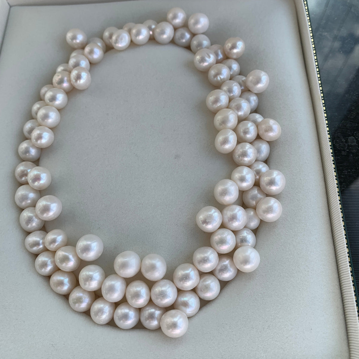 2A+ 1pc 11-12mm White Round Pearl