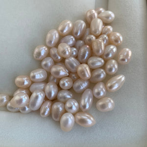 3A 1pc 8-9mm White Rice Pearl