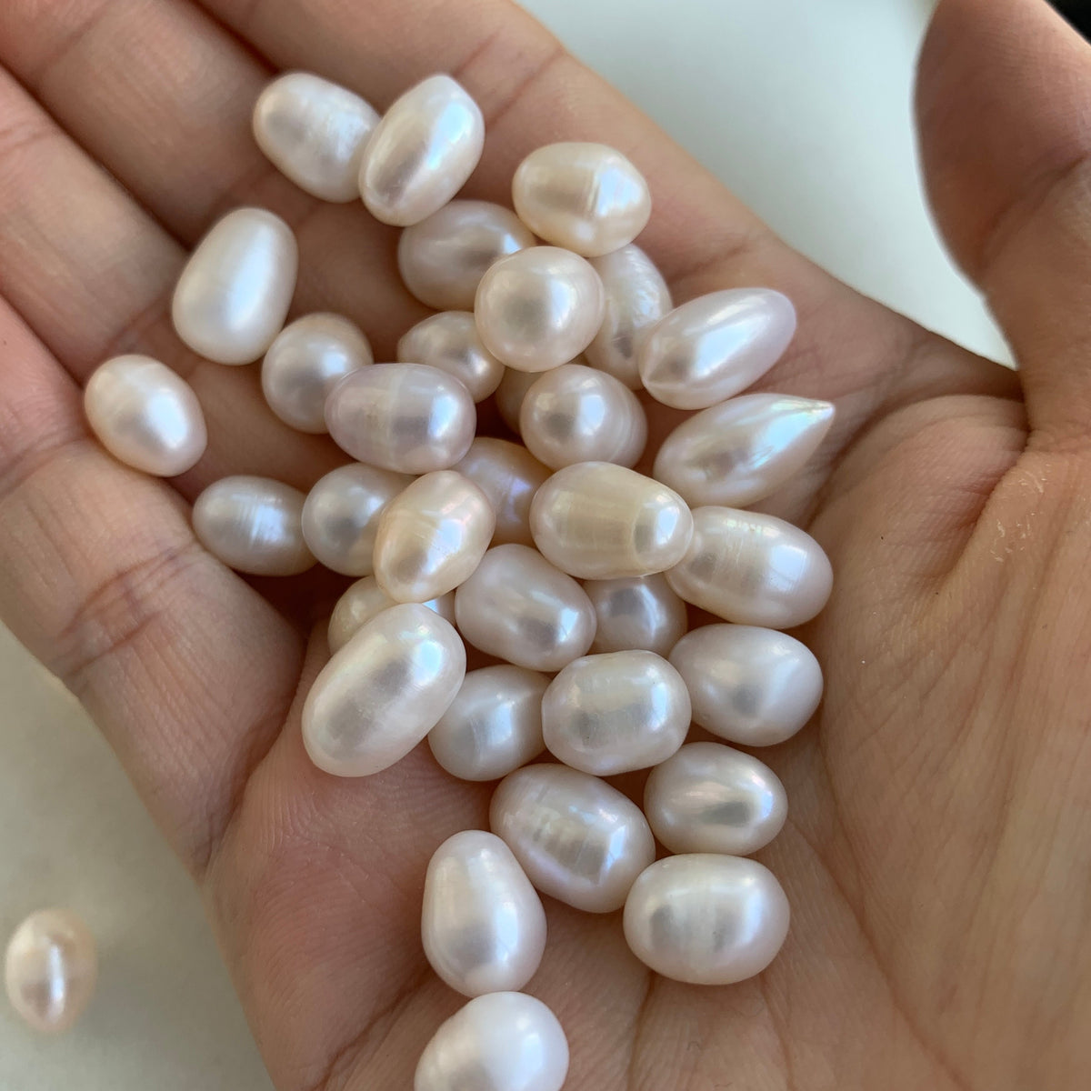 3A 1pc 8-9mm White Rice Pearl