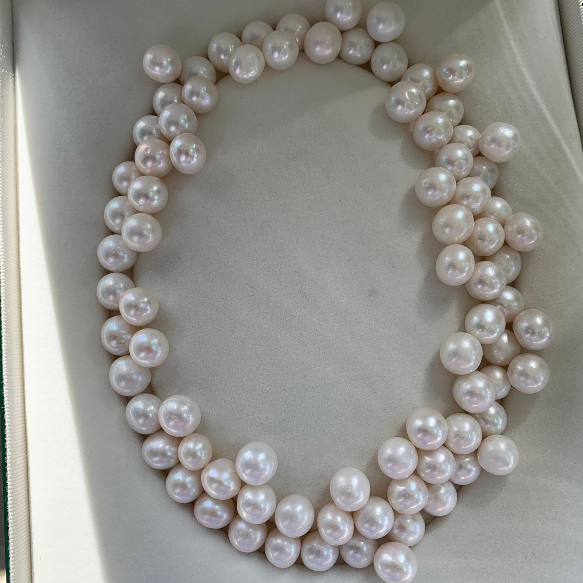 2A+ 1pc 11-12mm White Round Pearl