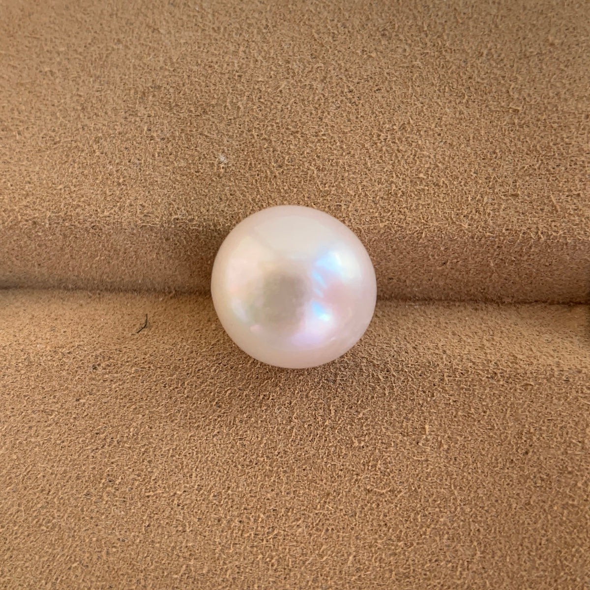 3A 1pc 12-13mm White Round Pearl