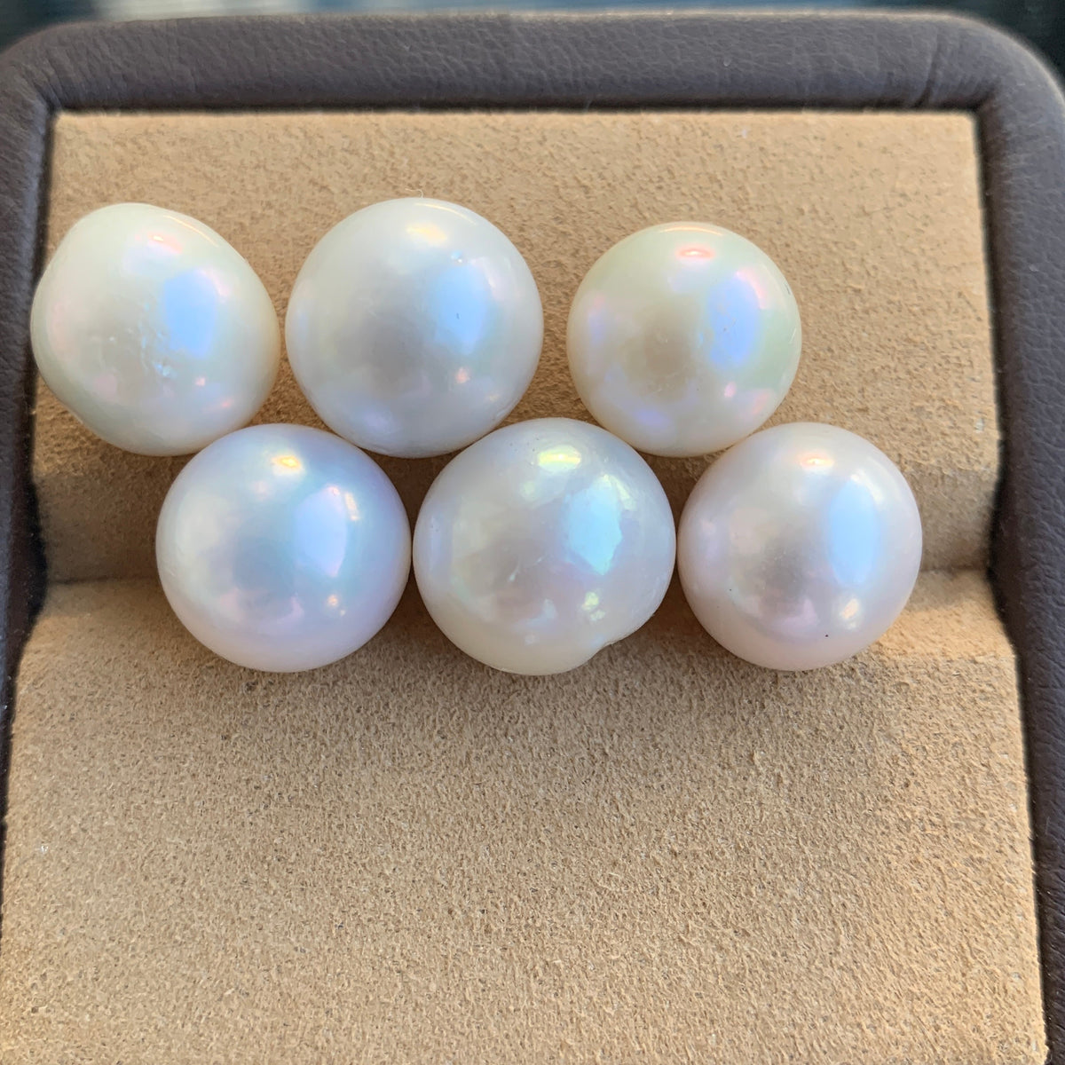 3A 1pc 12-13mm White Round Pearl