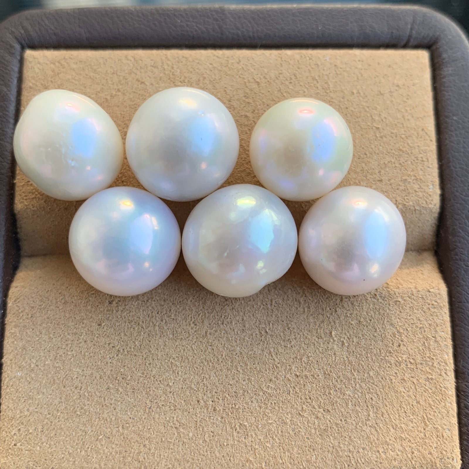 3A 1pc 12-13mm White Round Pearl