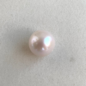 3A 1pc 12-13mm White Round Pearl