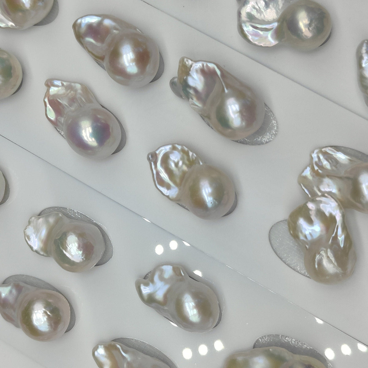 3A 1pc 14-16mm Loose Flameball Baroque Pearl