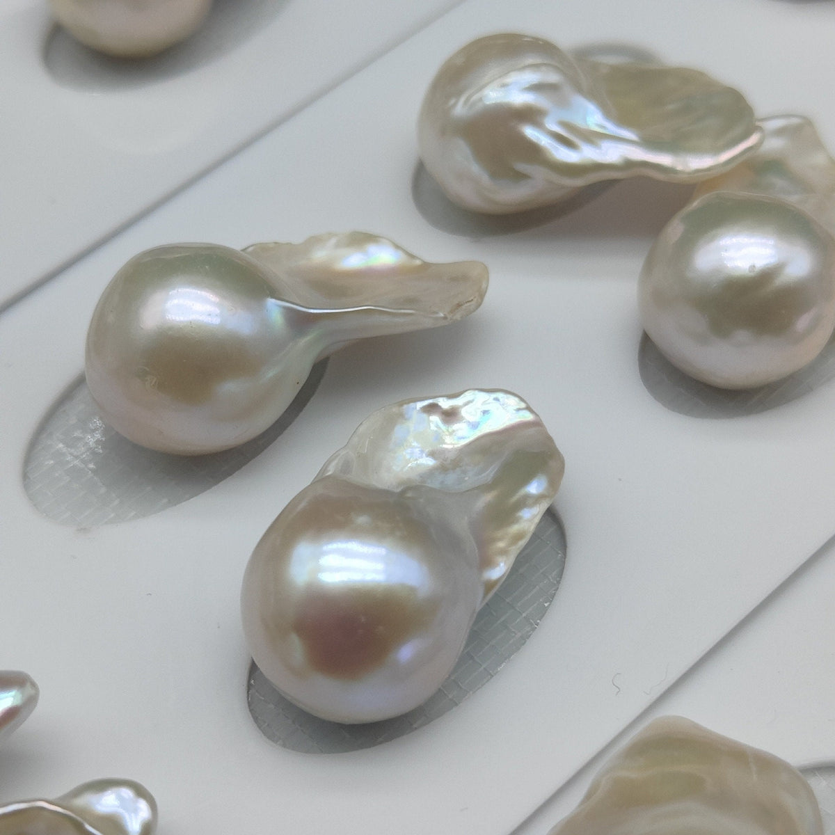 3A 1pc 14-16mm Loose Flameball Baroque Pearl