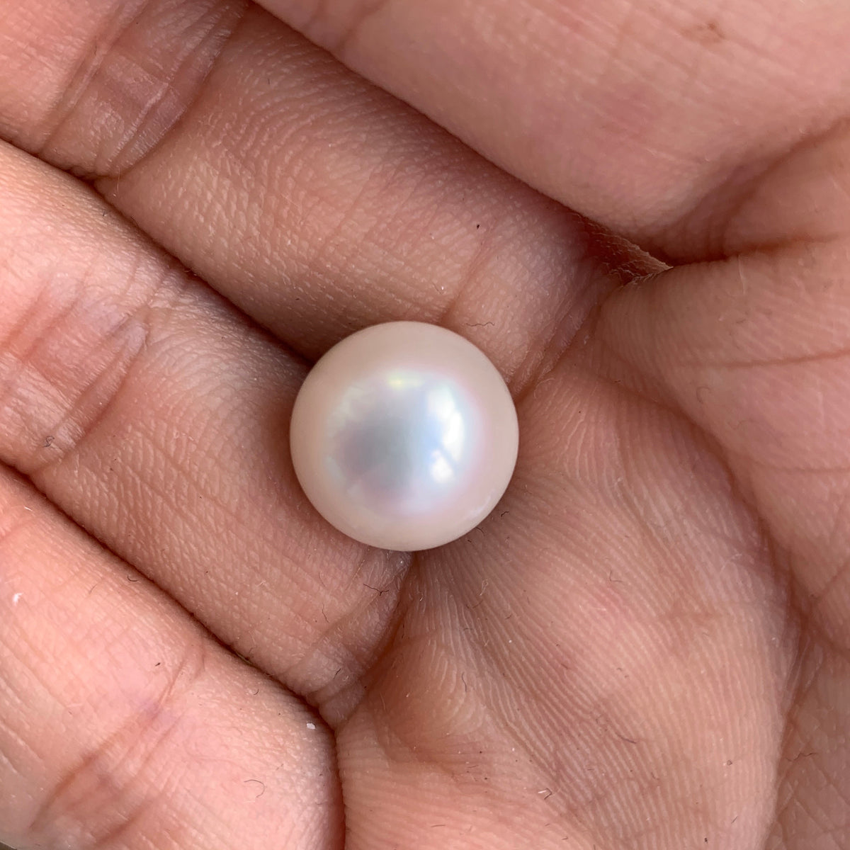2A 1pc 11-13mm White Round Pearl