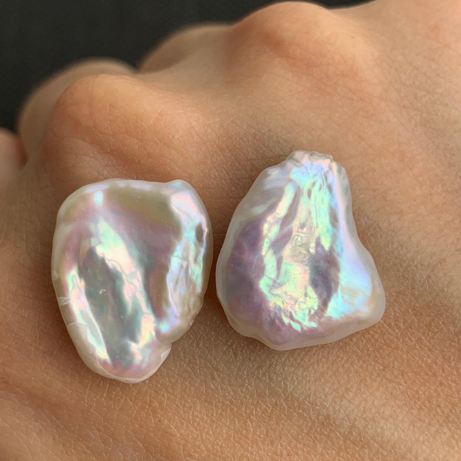 4A 1pc 10-15mm Loose Keshi Pearl