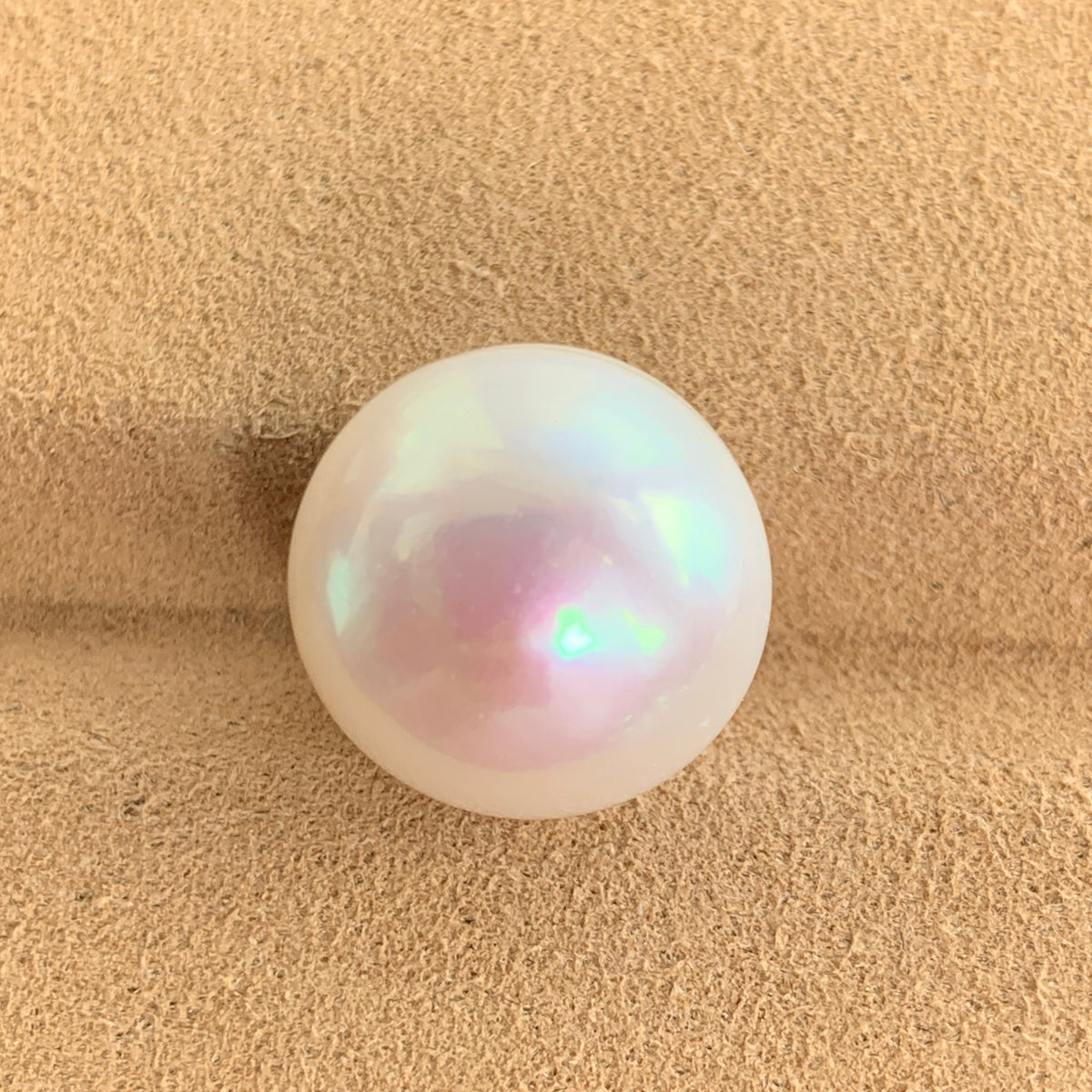 4A 1pc 14-15mm White Round Pearl