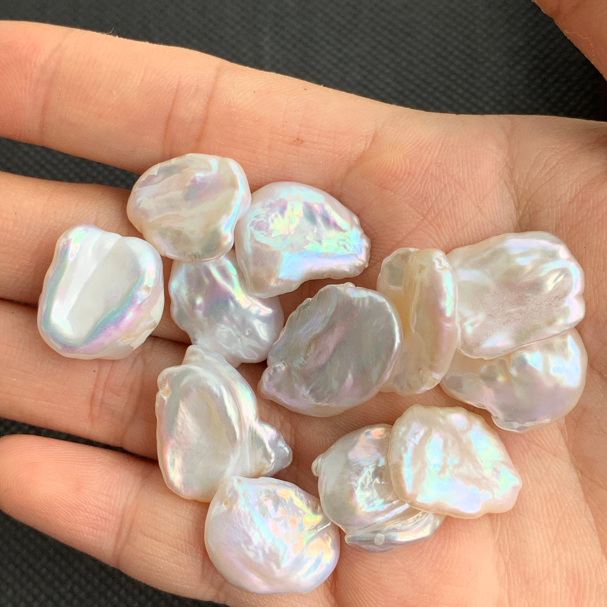 4A 1pc 10-15mm Loose Keshi Pearl