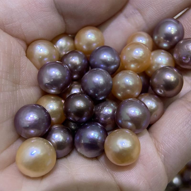 2A 1pc 9-10mm Freshwater Pink and Purple Pearl
