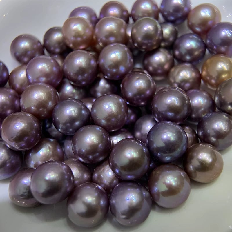 2A 1pc 9-10mm Freshwater Pink and Purple Pearl