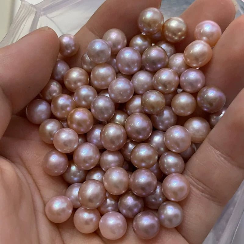 2A 1pc 9-10mm Freshwater Pink and Purple Pearl