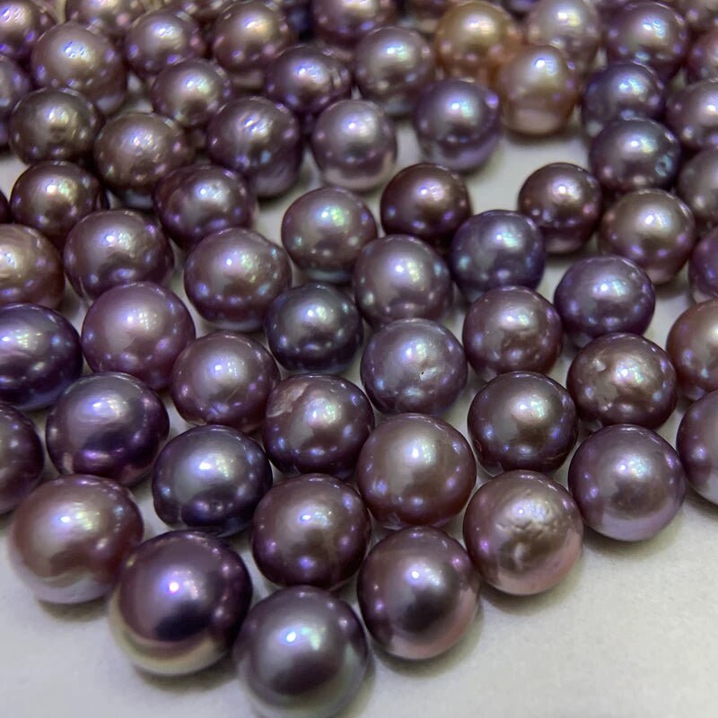 2A 1pc 9-10mm Freshwater Pink and Purple Pearl