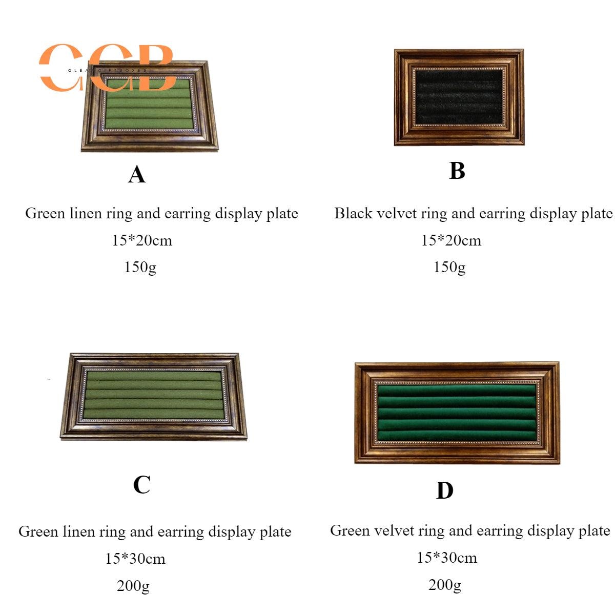 Wooden Vintage Jewelry Display Stand for Rings Earrings Wholesale