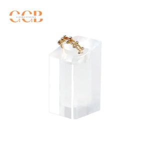 Acrylic Ring Display Stand Set for Jewelry Retail and Organization