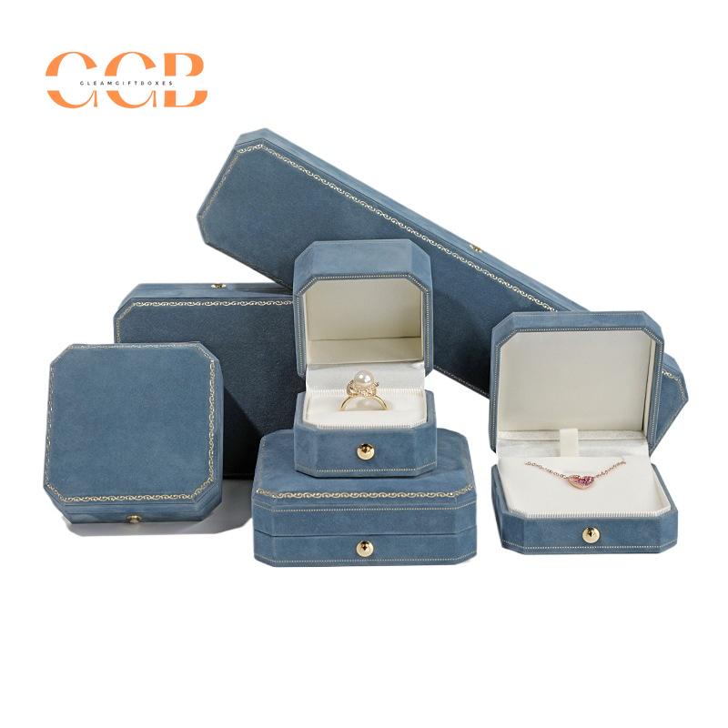 Wholesale Blue Jewelry Box Set