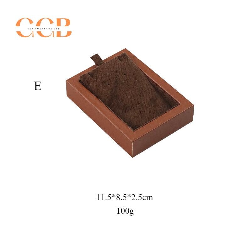 Brown Velvet Jewelry Tray Organizer for Retail Display Wholesale