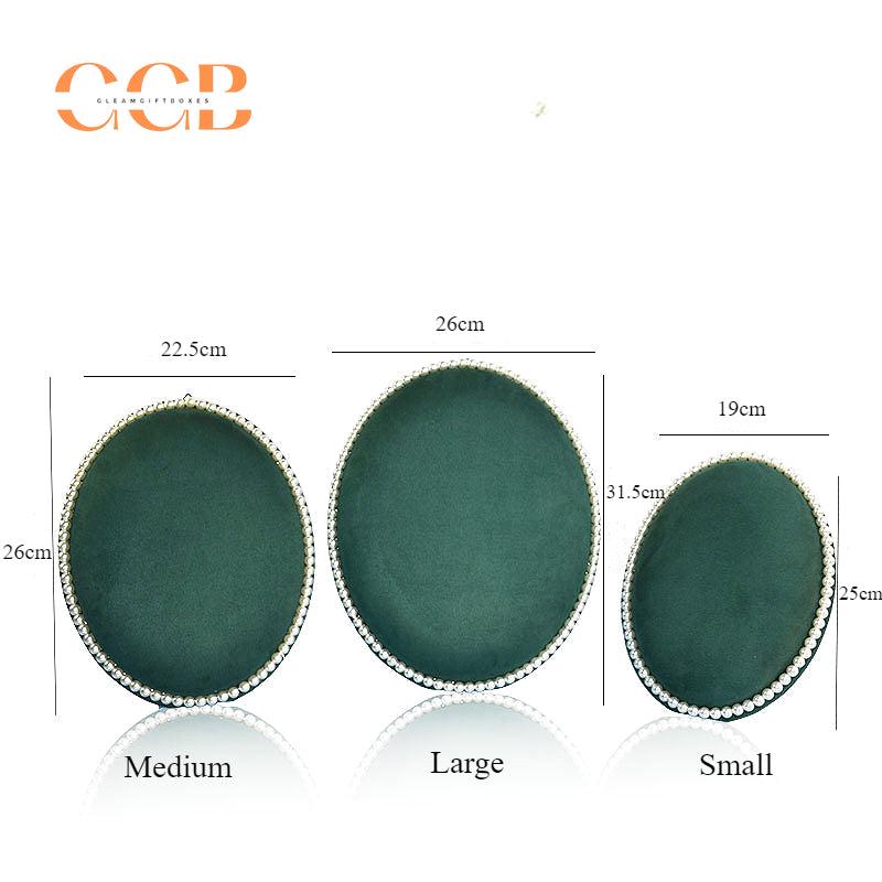 Vintage Oval Jewelry Display Stand for Necklaces Earrings Wholesale