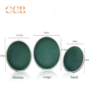 Vintage Oval Jewelry Display Stand for Necklaces Earrings Wholesale
