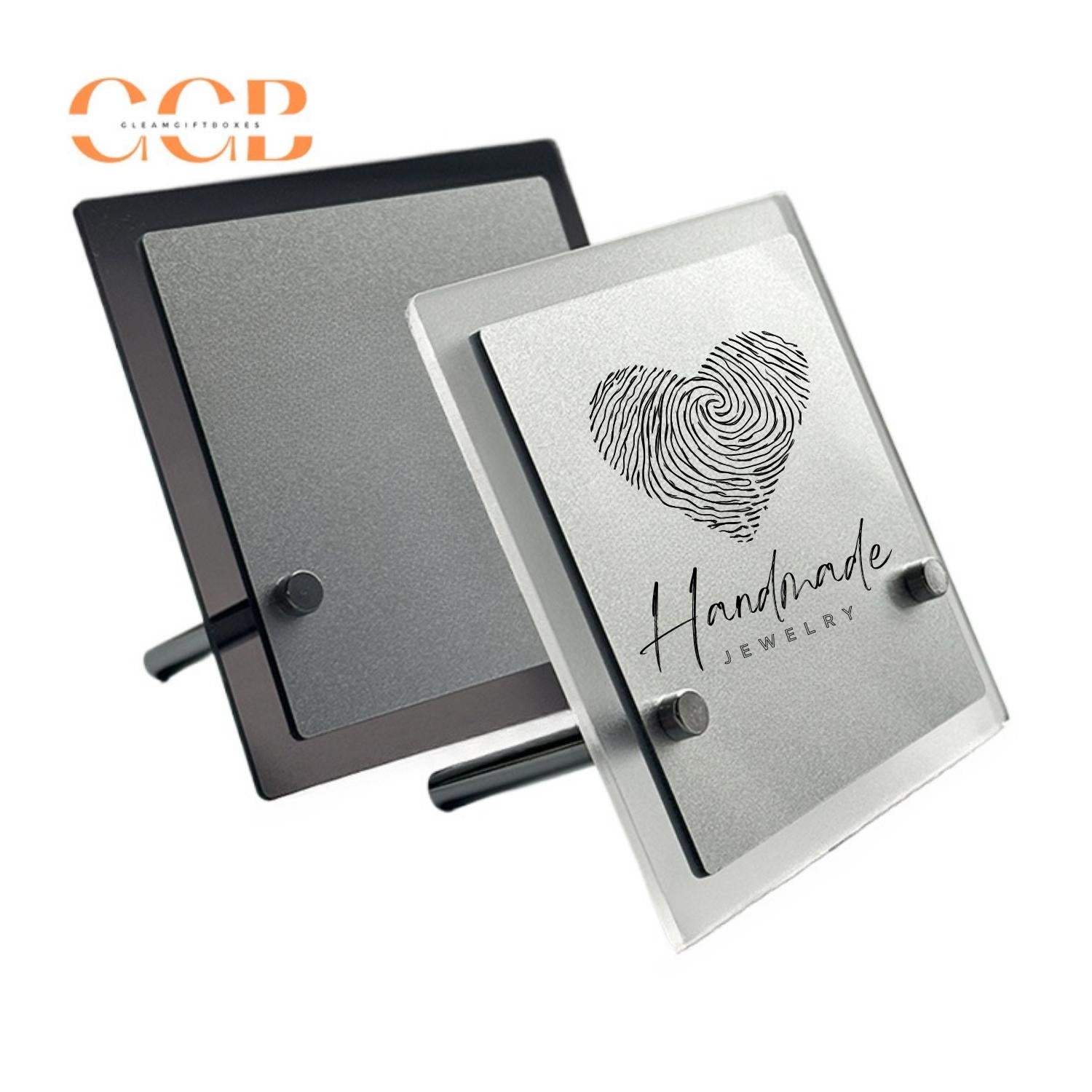 Custom Mini Acrylic Jewelry Sign for Boutique Branding Wholesale