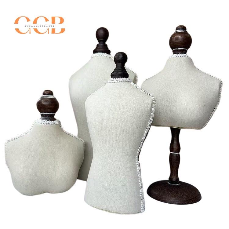 Wooden Necklace Display Stand for Jewelry Stores and Popup Shops