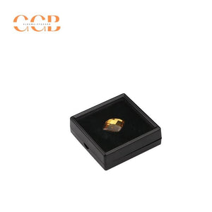 20/50/100pcs White Plastic Gemstone Display Boxes for Jewelry Storage Wholesale