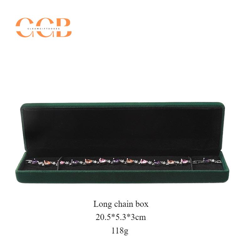 Green Velvet Jewelry Box