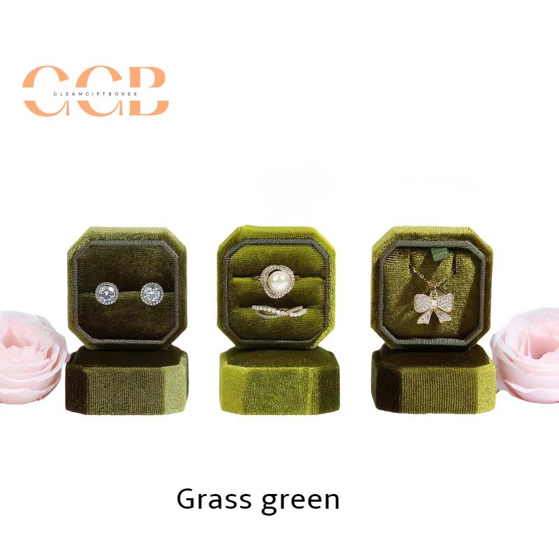 Velvet Ring Square Jewelry box