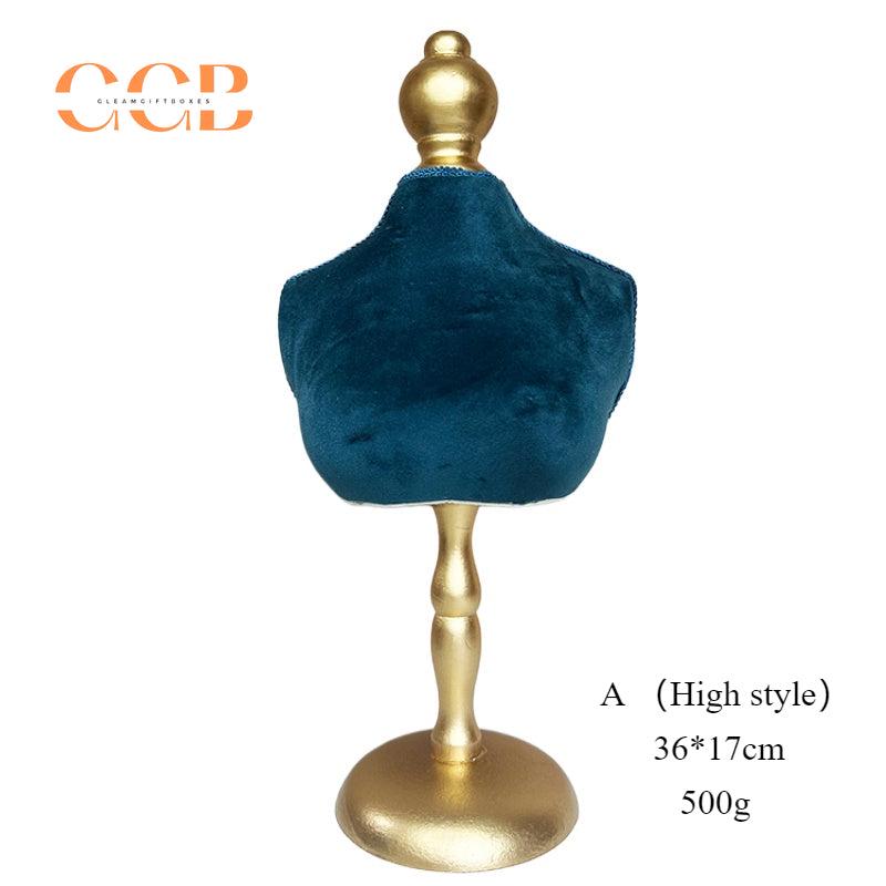 Vintage Necklace Display Stand for Jewelry Retail Photography