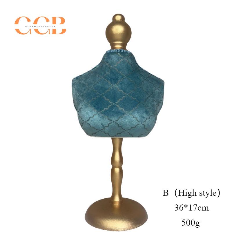 Vintage Necklace Display Stand for Jewelry Retail Photography