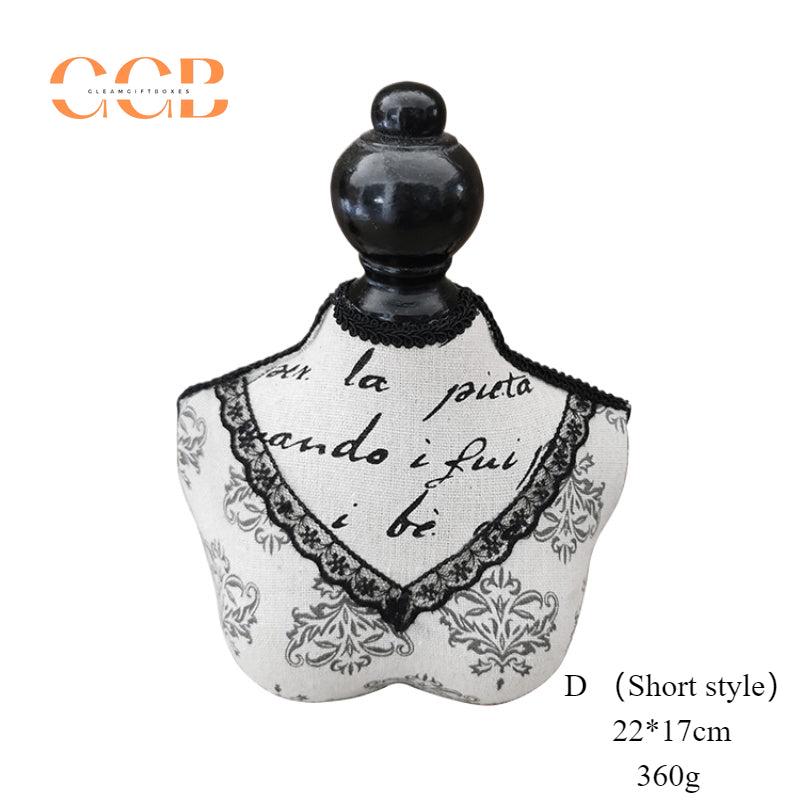 Vintage Necklace Display Stand for Jewelry Retail Photography