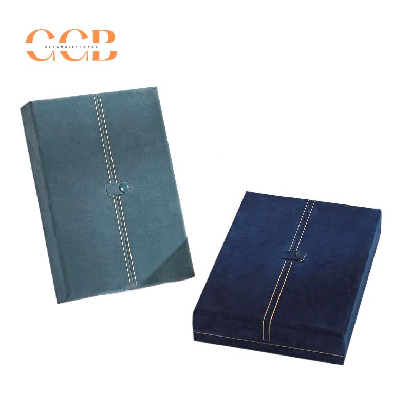 Elegant Pearl Necklace Or Pearl Jewelry Set Box, Velvet Set Jewelry Box, Jewelry Organizer, Microfiber Pearl Jewelry Storage Case