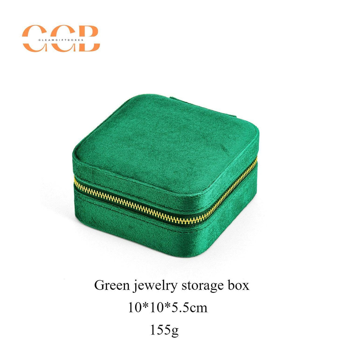 Velvet jewelry travel case – travel jewelry box with zipper