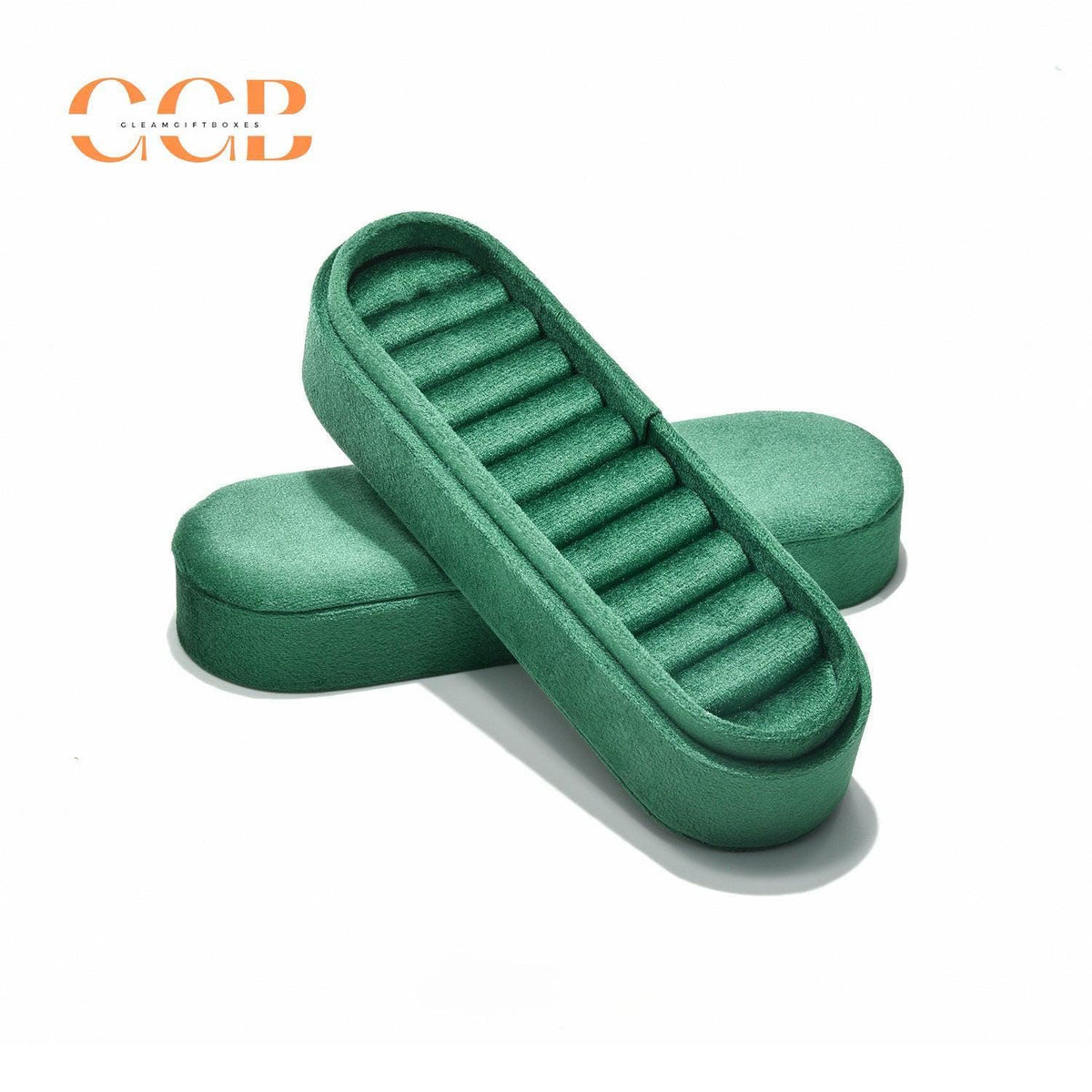 Rectangular velvet ring box, earring display tray, jewelry display box, ring box, jewelry storage box, jewelry holder