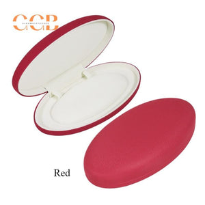 Oval wholesale royal blue pearl set jewelry box