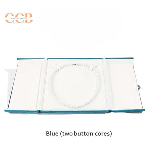 Red velvet jewelry set box