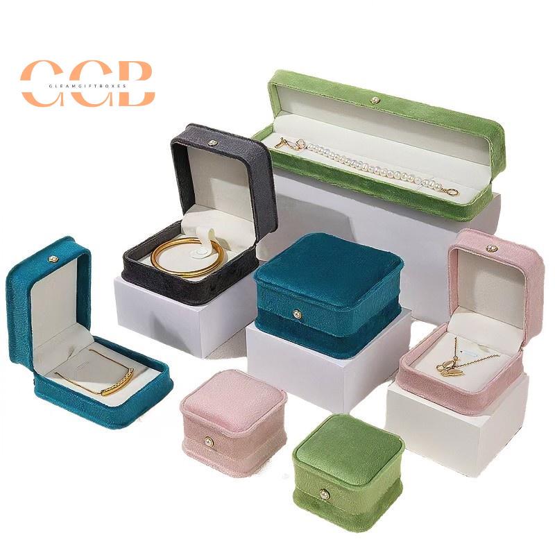 Soft Velvet Jewelry Set Box